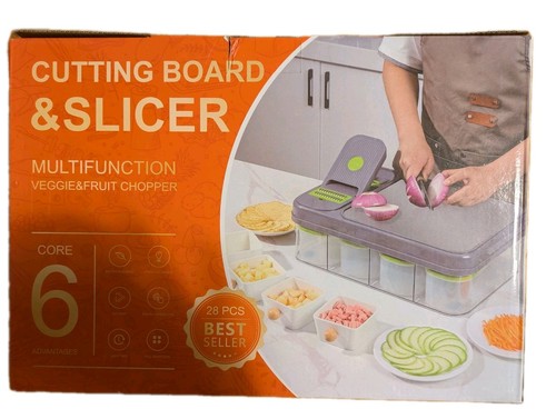 Nicer dicer schneidebrett mit - dicer,